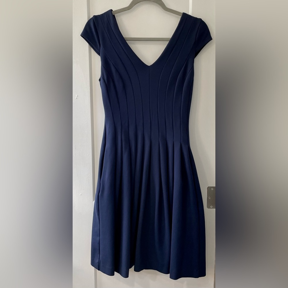WHBM navy blue dress - size 2